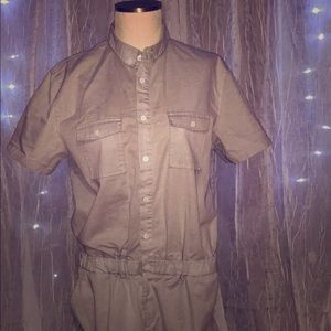 Non binary gray jumpsuit